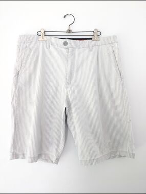 Volcom Larney Stone Men’s Pinstripe Shorts Skate Surf Streetwear Summer Size 36